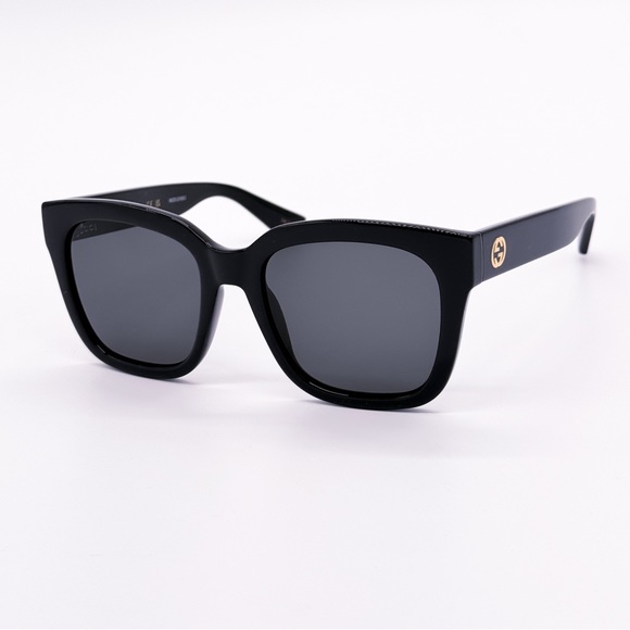 NEW GUCCI GG1338S 001 WOMEN BLACK SUNGLASSES GUCCI - Picture 3 of 13